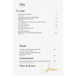 Aletheia n° 40 : Le corps